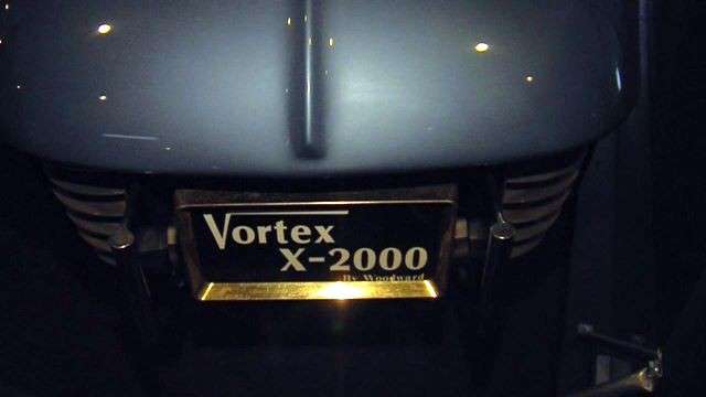 The Vortex X-2000 was called the "car of the century," and is one oc Jerry Woodward's designs. His designs have also been used by major car manufacturers in the U.S.