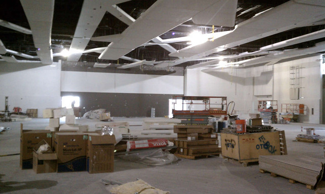 Though it doesn't look like much now, the Utah Valley Convention Center will be 83,578 square feet of state-of-the-art space, geared to both community and out-of-state events.