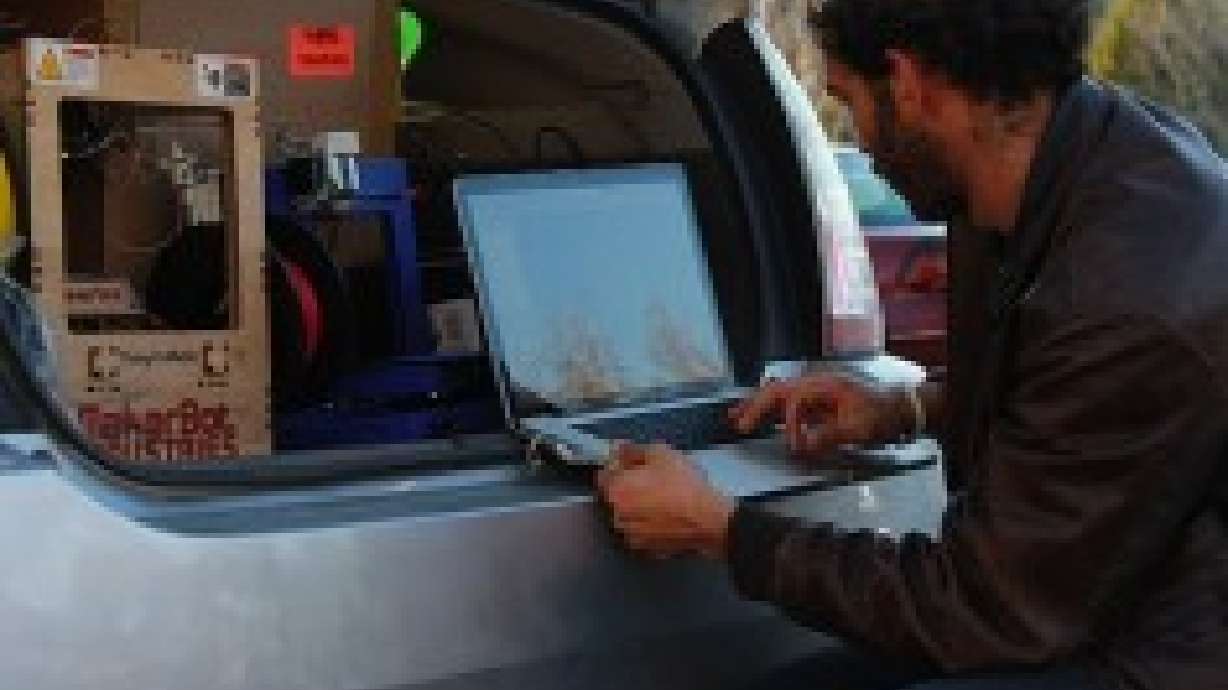 Buy 3D Printed Products From The Trunk Of A Prius