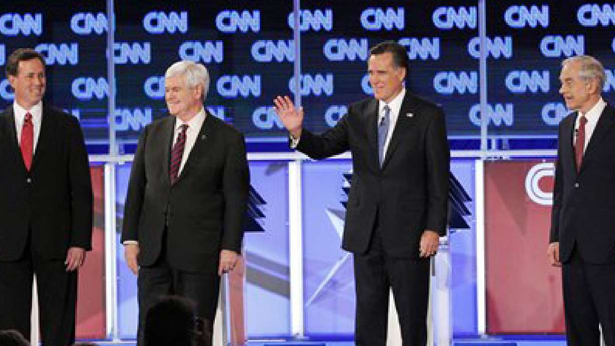 Candidates address faith during Florida debate