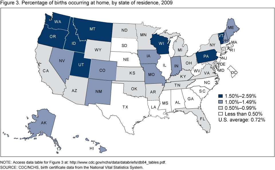 More women opting for home births