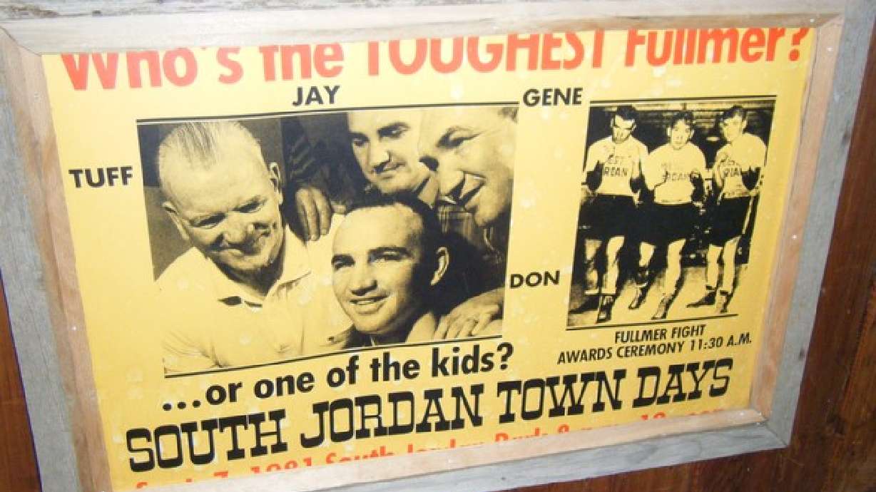 This poster advertised a fundraiser for Colleen Fullmer, who suffered from multiple sclerosis.