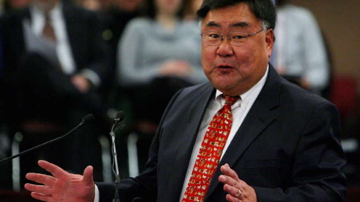 Randy Horiuchi showing slight improvement after stroke