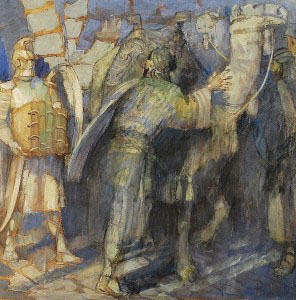 Famous LDS painting at center of legal battle between Church, gallery owner