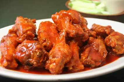 Delicious buffalo wings