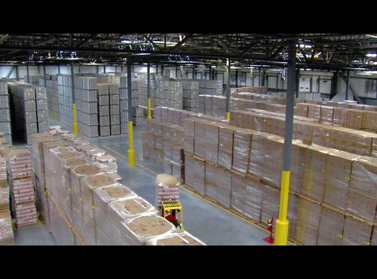 Inside the new Bishop's Central Storehouse