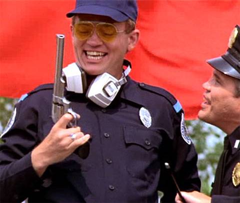 Tackleberry from Police Academy
