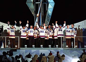 Mike Eruzione and the 1980 US Men's Hockey team