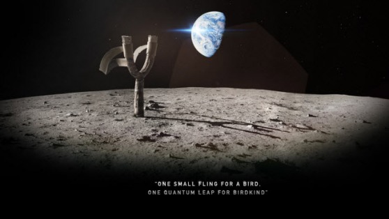 An image from the Angry Birds Space home page.
Rovio has stated that the game will be released
on March 22 of this year.