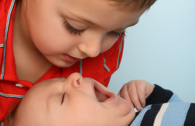 Preparing your baby for a new bundle of joy