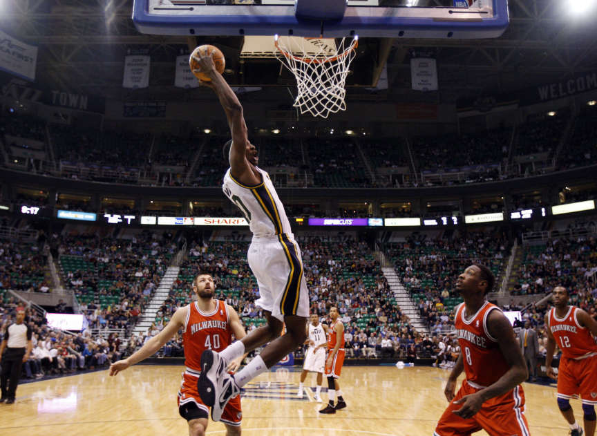 From Left Field: Jeremy Evans is in the dunk contest, for real this time 
