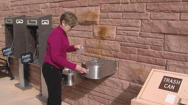 Arches National Park and Canyonlands National Park will ban the sale of plastic water bottles as of March 1, 2012. (Photo: Winston Armani, KSL News)