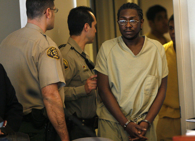 Jeremiah Williamson appears in court Dec. 21, 2009. He is serving a prison sentence for the 2009 murder of JoJo Brandstatt.