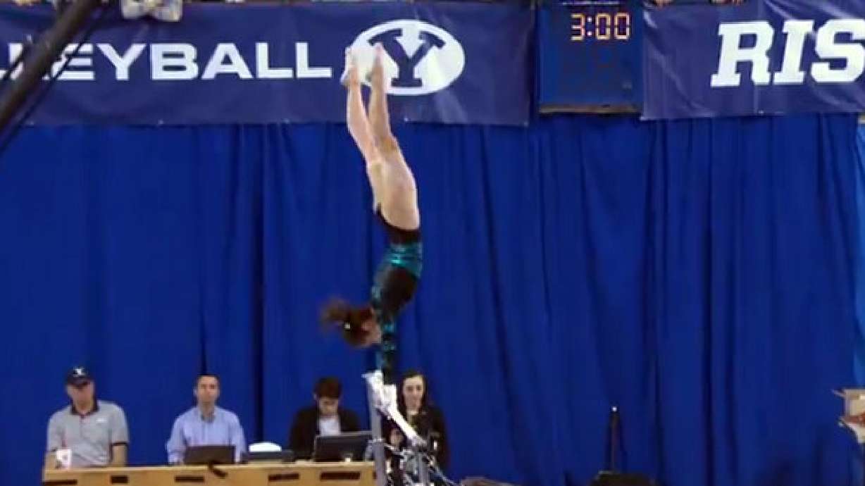 VIDEO: Life of a BYU gymnast
