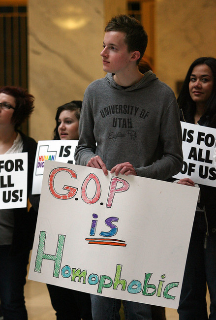 LGBT community rallies for anti-discrimination laws