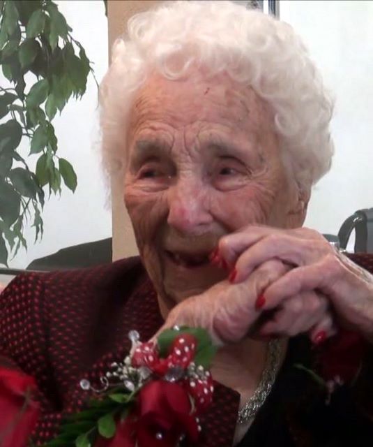 Fay Live is 108, but she's had only 28 real
birthdays. The latest Leap Day celebration was held Wednesday, February 29, 2012.