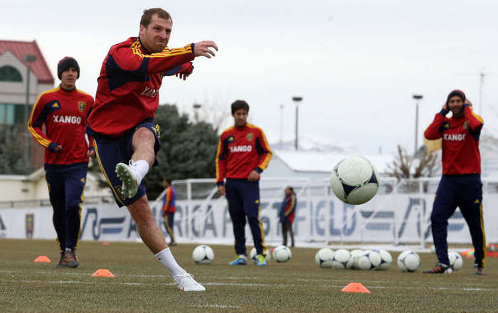 Cody Arnoux of Real Salt Lake. (Brian
Nicholson/Deseret News)