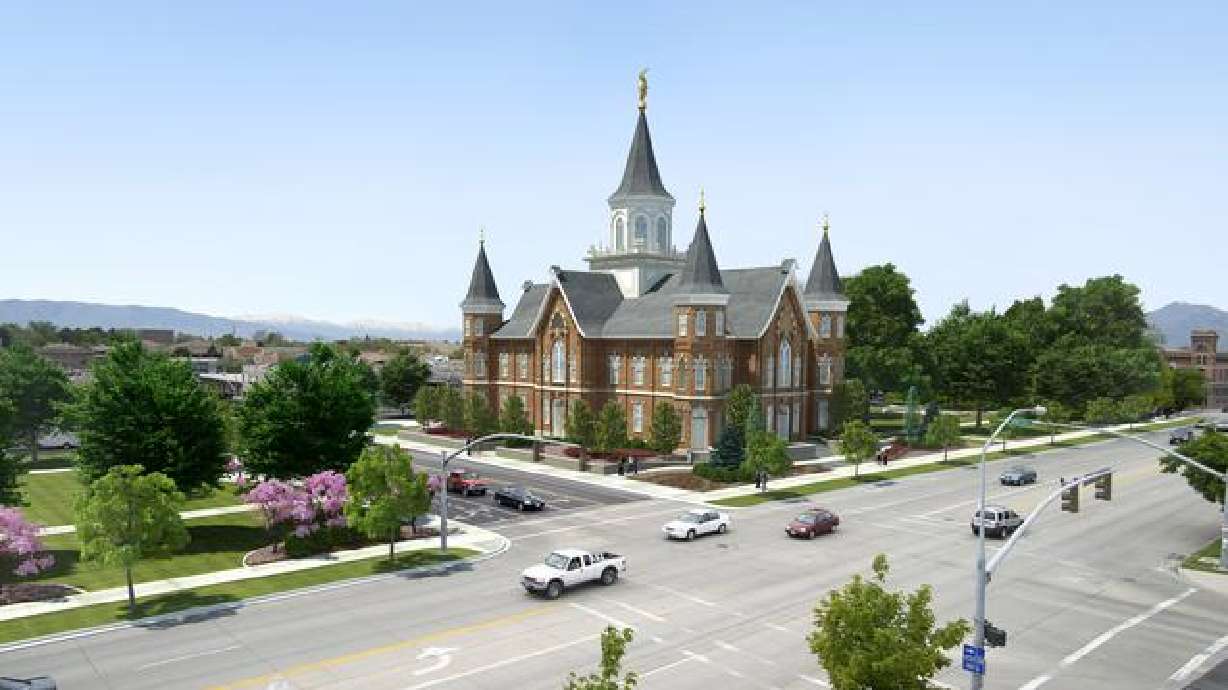 Provo commission to address closing street for Mormon temple