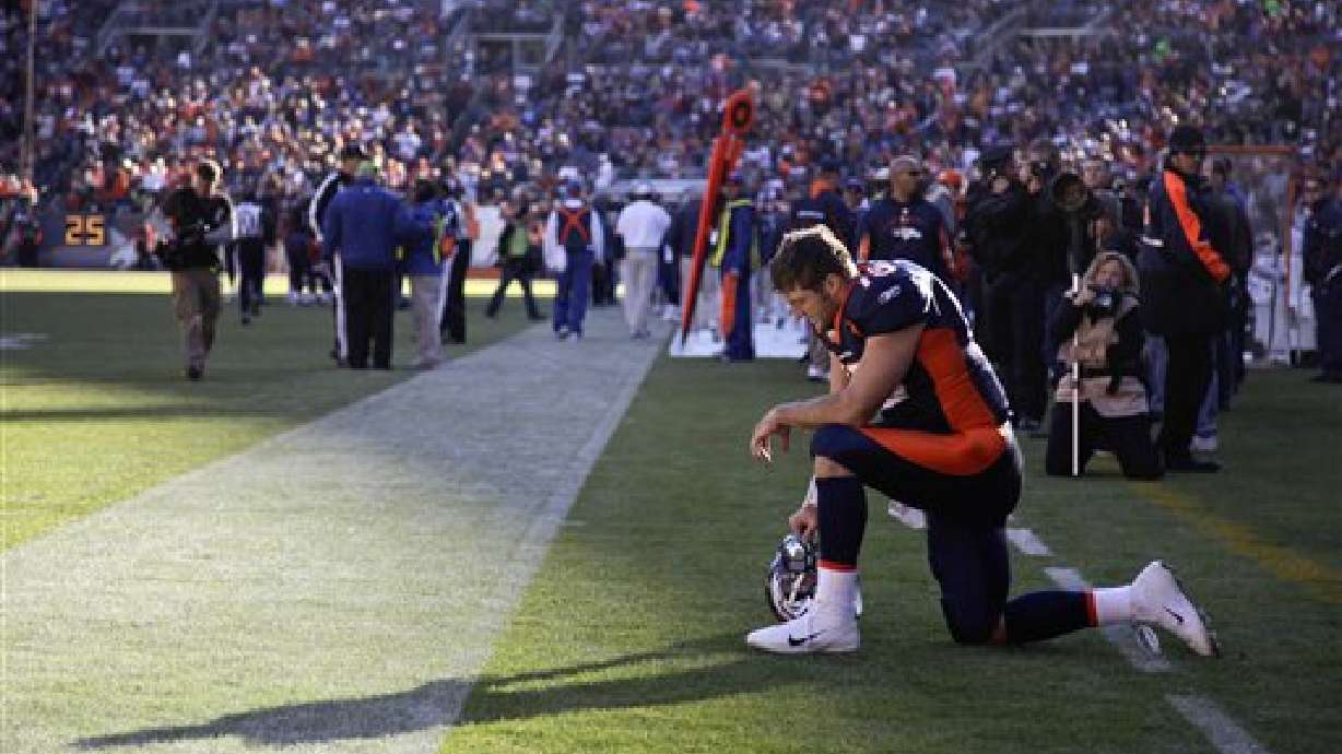 Poll: Athletes displaying faith is OK with most Americans