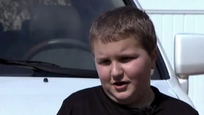 9-year-old Jacob Clark