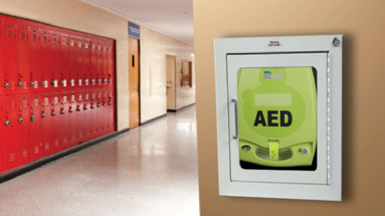 AEDs in most schools; placement, training still problems