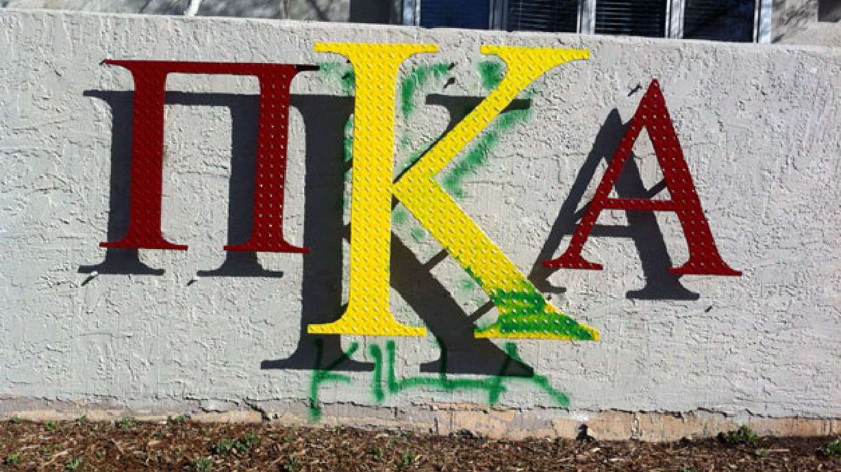 Graffiti hits frat row at University of Utah