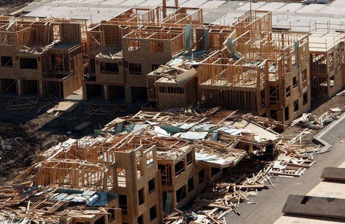 wind damage following the December windstorm in
Northern Utah. (Jeffrey D. Allred/Deseret News)