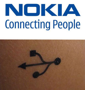 Nokia developing phone-connected tattoo