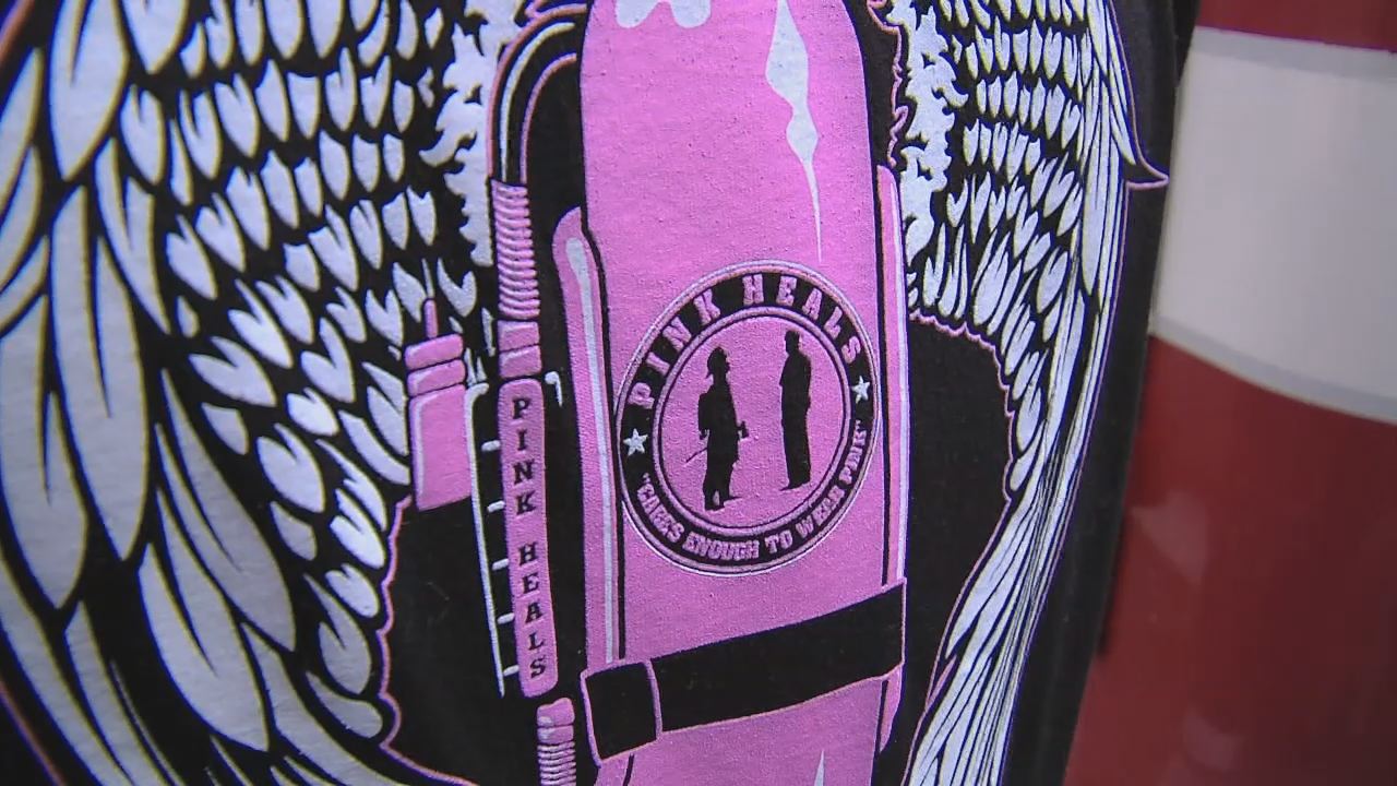 Firefighters are working to bring "Pink Heals"
to Utah.