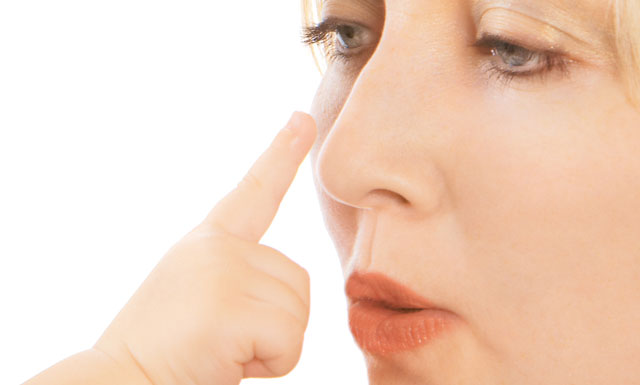 Motherhood redefined by a boop on the nose