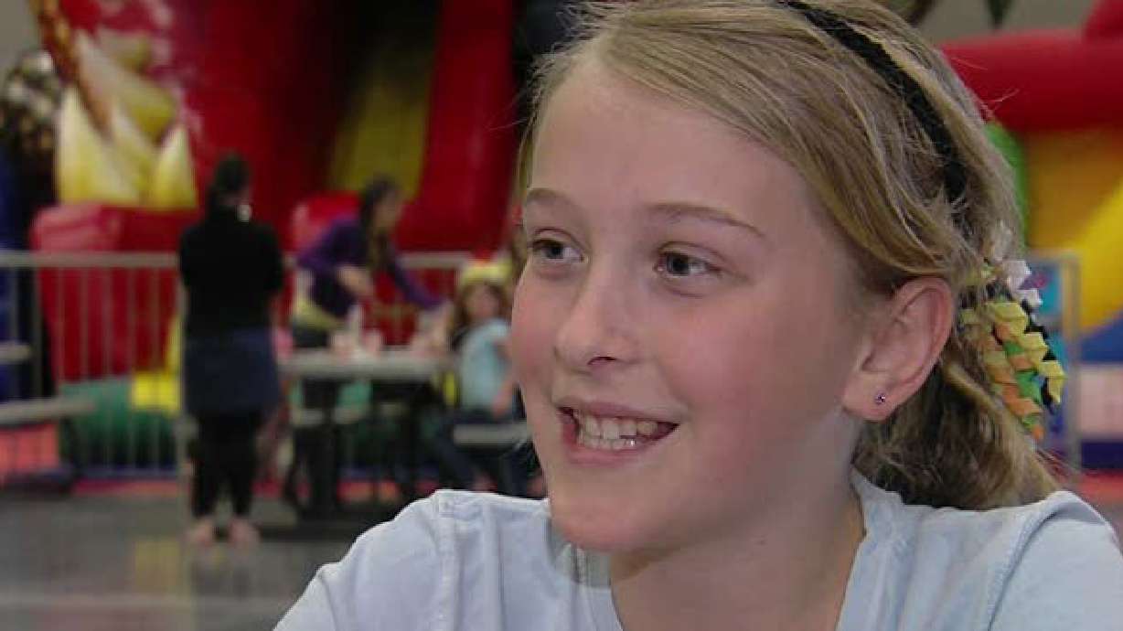 Orem girl uses birthday party to make a difference
