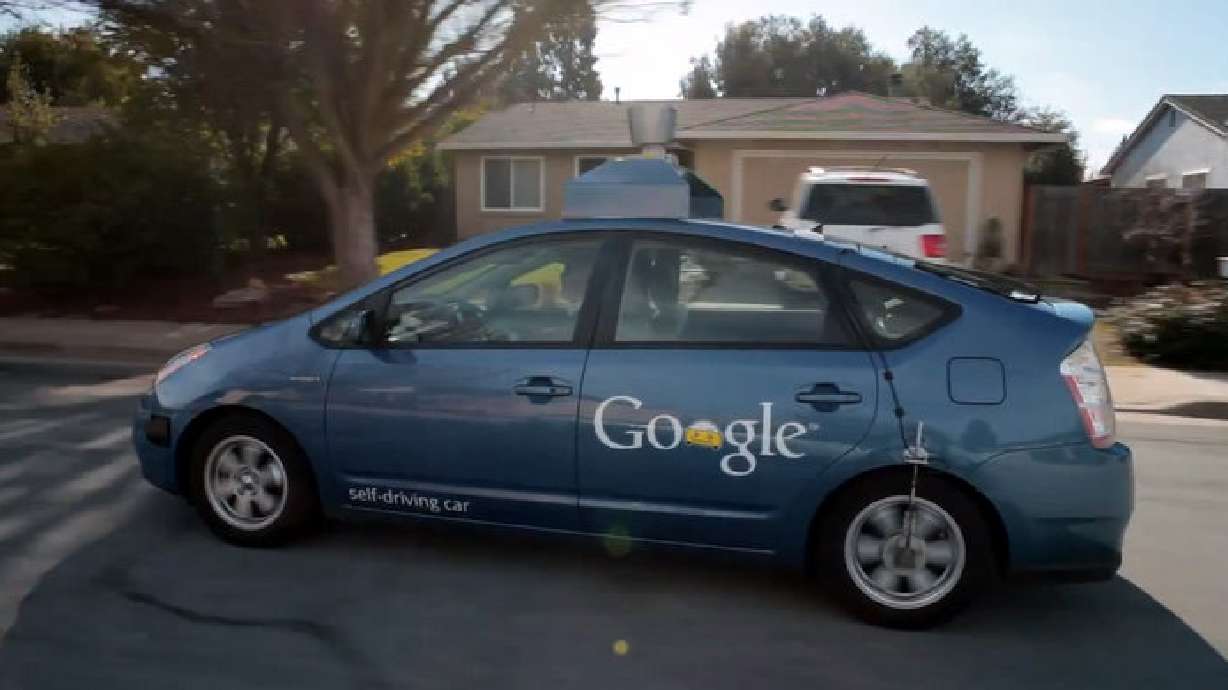 Google's self-driving car takes blind man for a spin