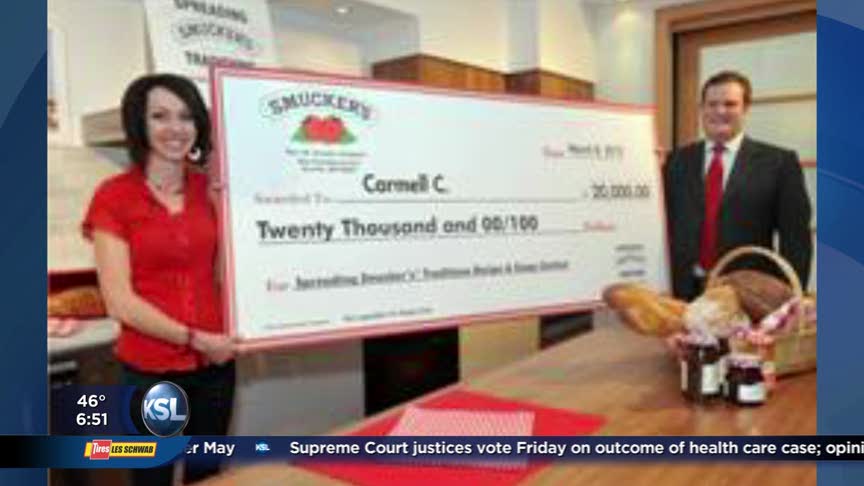 Provo woman wins Smucker's recipe contest