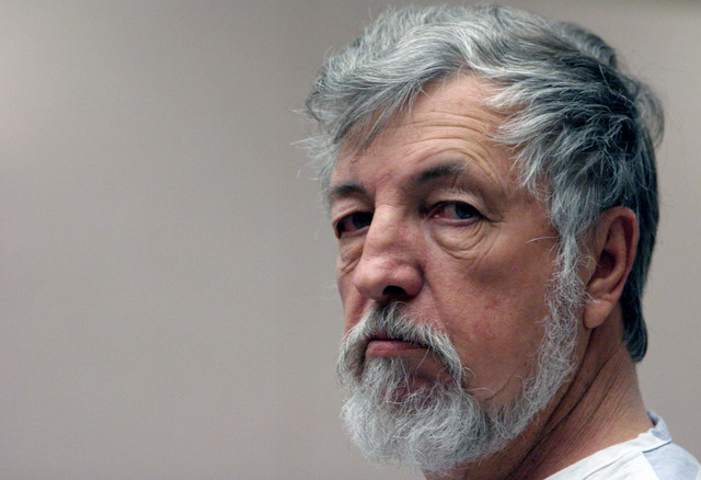 Dallas Rowley, of Vernal, makes his initial appearance in 8th District Court, Tuesday, March 13, 2012. Rowley is charged with attempted aggravated murder and failure to respond to an officer's command to stop. He is accused of firing 19 shots at a Uintah County sheriff's deputy during a March 8, 2012, traffic stop. (Photo: Geoff Liesik, Deseret News)