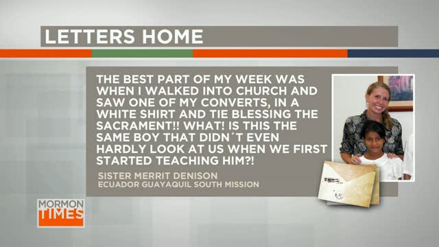Letters Home: Sister Merrit Denison