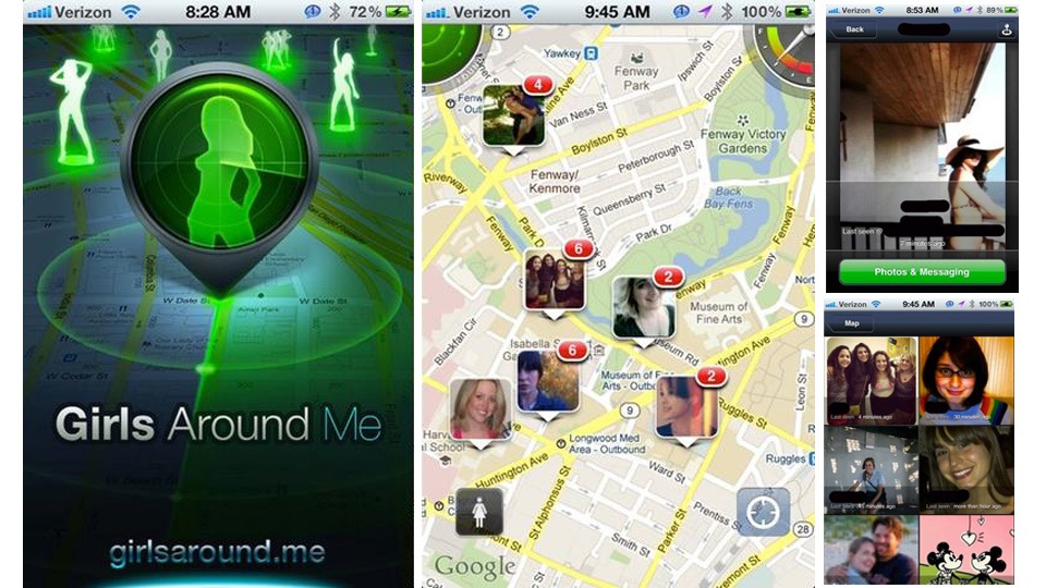 Super Creepy Stalker App Puts Names and Faces of 'Girls Around Me' on a Map [Facebook]