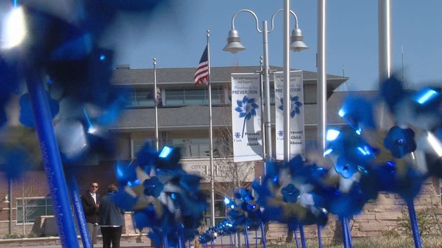 Pinwheels, BACA show support of child abuse prevention