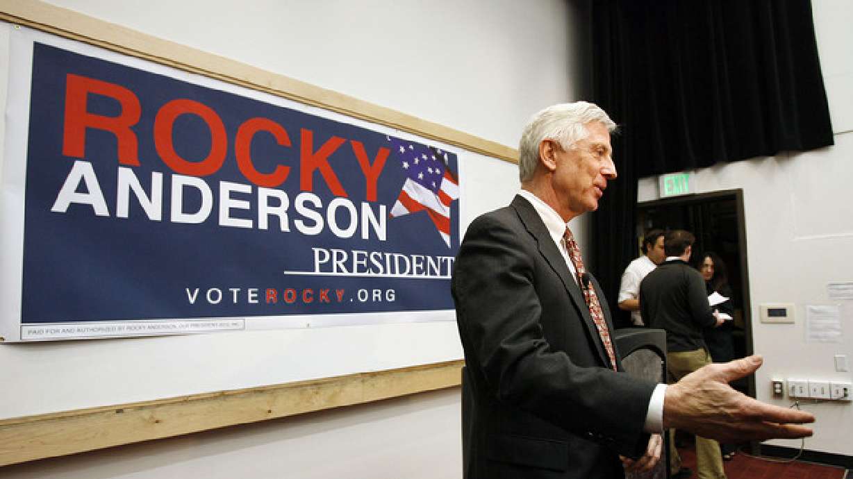 Ralph Nader endorses Rocky Anderson for president