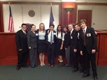 Woods Cross Mock Trial team
