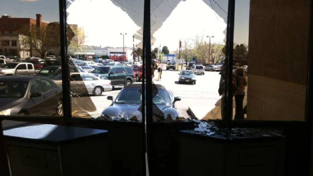 Man drives Corvette into post office, a 'revealing' protest and the best obituary ever?