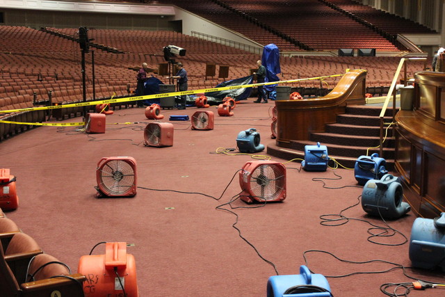 LDS Conference Center fire caused $500K in damage