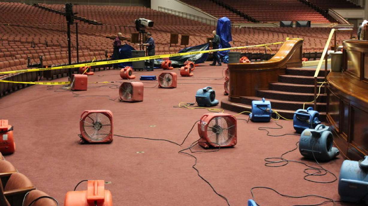 LDS Conference Center fire caused $500K in damage