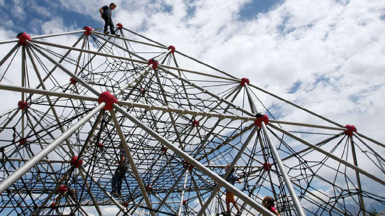 30-foot play pyramid, 1 of 3 in the world, comes to Saratoga Springs
