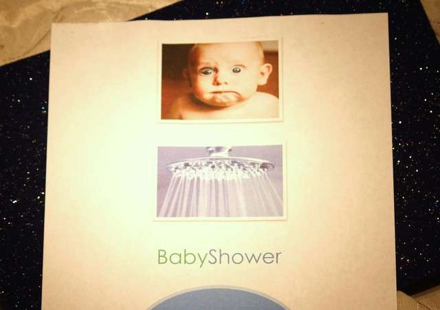 After days of shopping and not finding what we wanted, we made these invitations. (Photo: Davison Cheney)