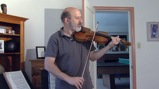 Violinist/author Gerald Elias, who retired last year from the Utah Symphony, has written murder and mystery novels about life behind the stage in the world of classical music. His fourth novel, "Death and Transfiguration," is set for release in June. (Photo: Marc Weaver, Deseret News)