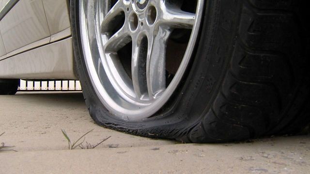 40 tires slashed in neighborhood 