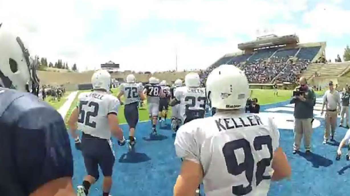 VIDEO: Week 5 of Utah State spring football