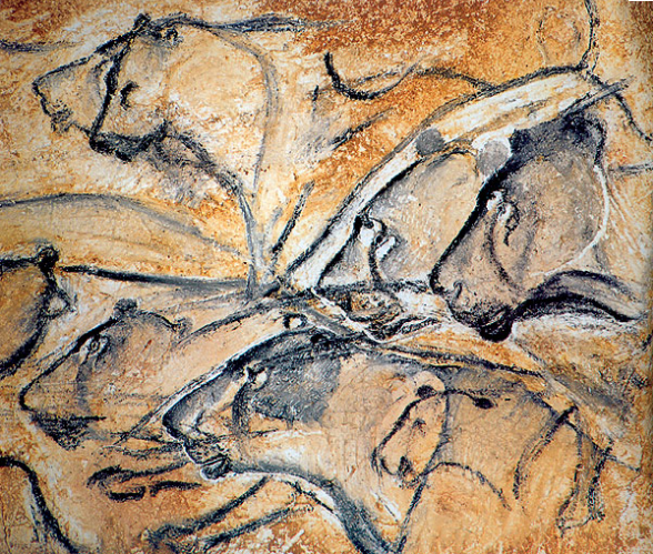 The remarkable Chauvet Cave paintings show 13 different species in great detail, as well as other more abstract work including series of dots and outlines of human hands.