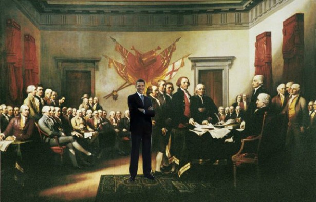 Christie's 'Seinfeld' parody video and Obama's stamp on history