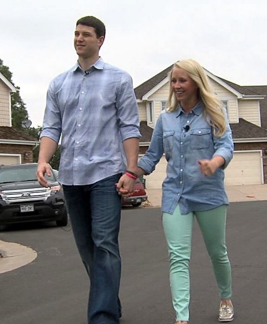 Jimmer Fredette and fiancee Whitney Wonnacott
say they're best friends who enjoy being
together.